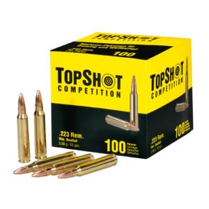 TOPSHOT Competition .223 Rem. Vlm BT 3,6g/55grs., 100 Stück