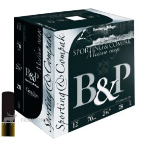 Baschieri & Pellagri 12/70 Sporting & Compak medium range 2,25mm 28g, 25 Stück