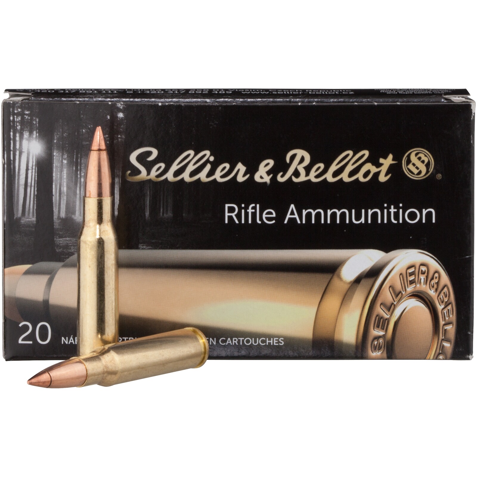 Sellier & Bellot .308 Win. HPC 11,7g/180grs., 20 Stück