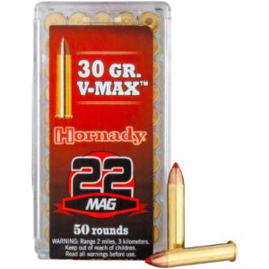 Hornady .22 WMR V-Max 1,9g/30grs., 50 Stück
