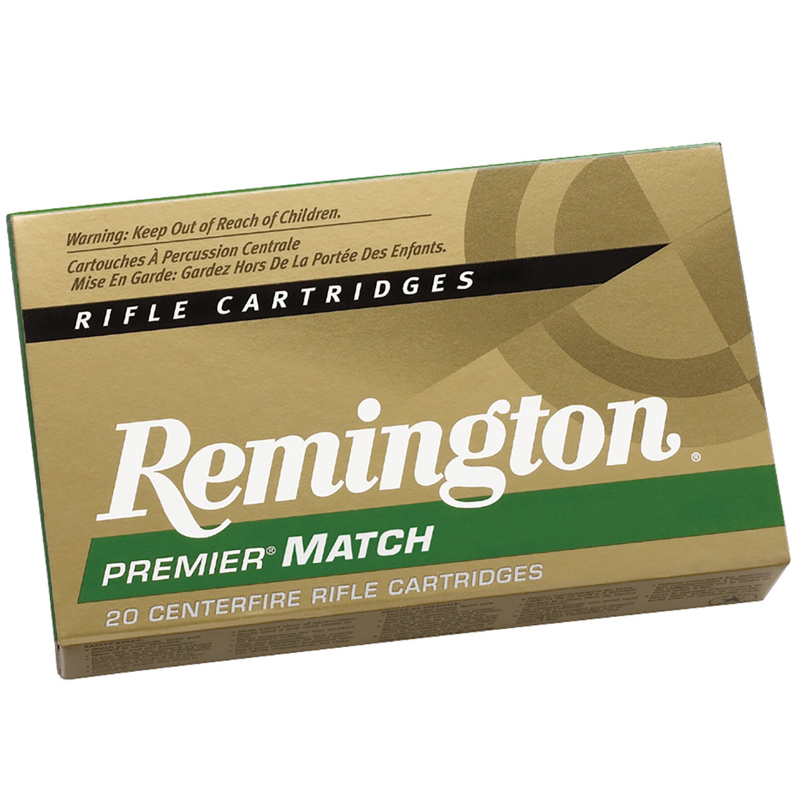 Remington .223 Rem. Premier Match BTHP 4,5g/69grs., 20 Stück