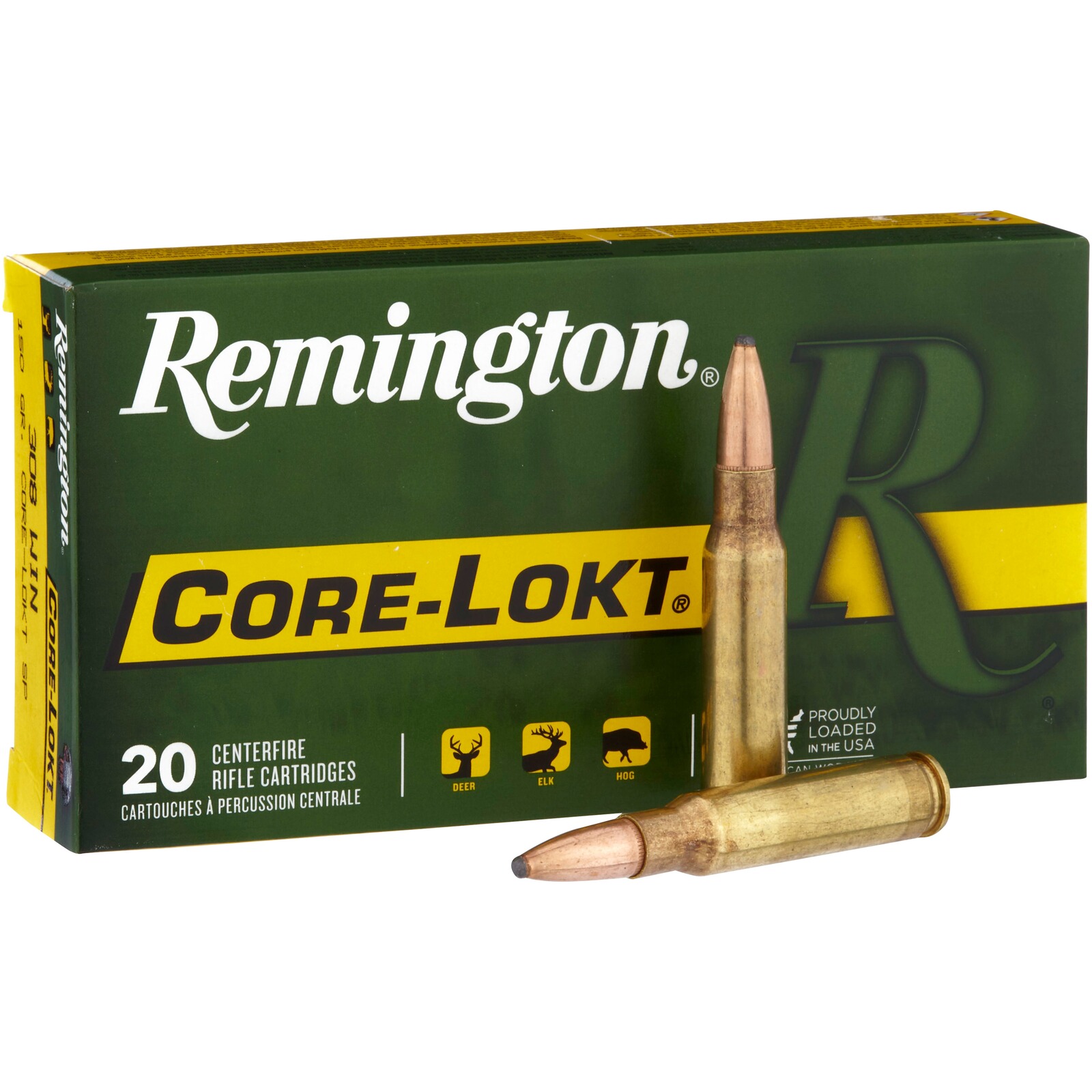 Remington .308 Win. Core-Lokt SP 9,7g/150grs., 20 Stück