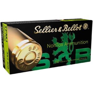 Sellier & Bellot .357 SIG TFMJ NonTox 9,0g/140grs., 50 Stück