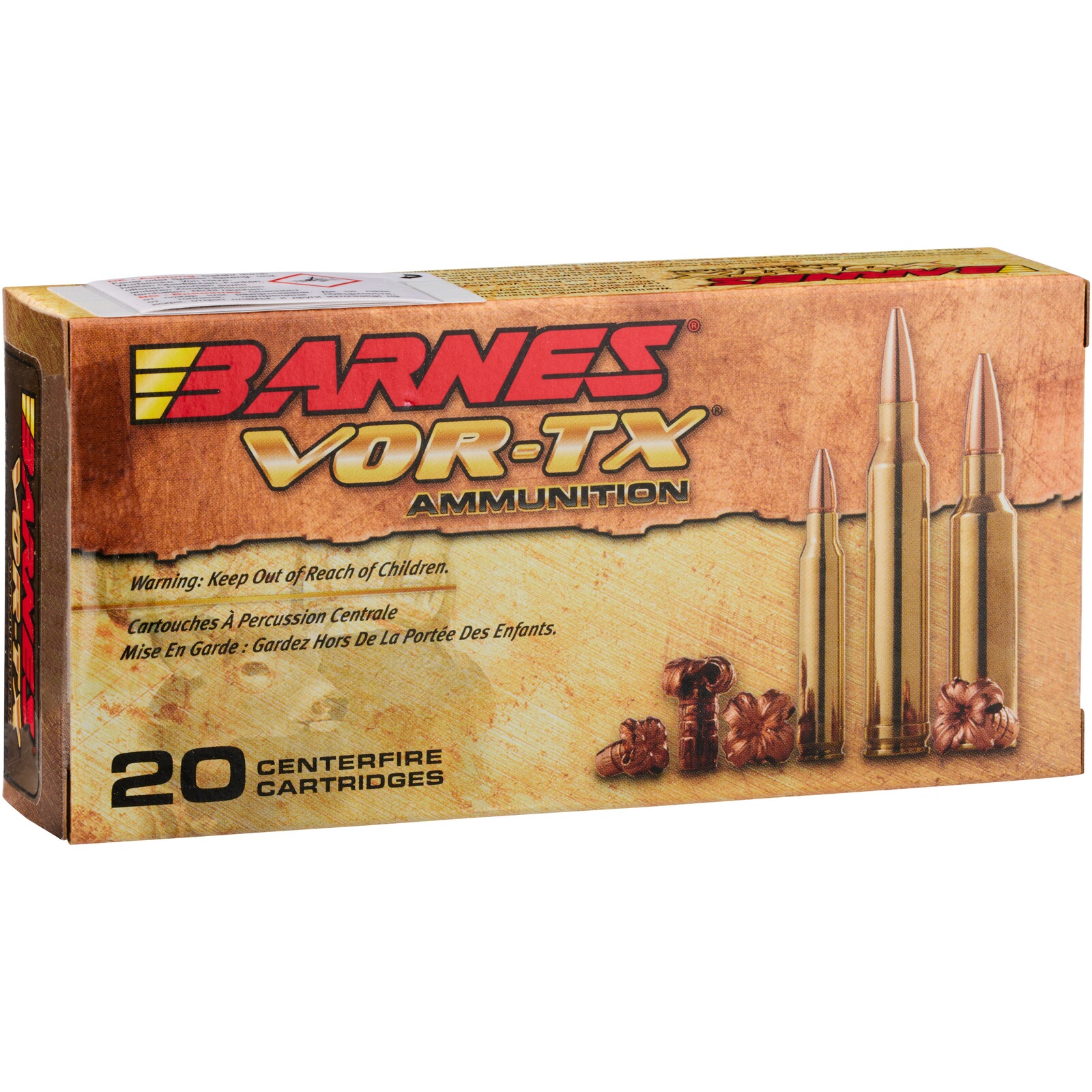 Barnes .223 Rem. Vor-TX TSX 3,6g/55grs., 20 Stück