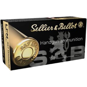 Sellier & Bellot .357 Mag. Blei Flachkopf 10,2g/158grs., 50 Stück