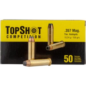 TOPSHOT Competition .357 Magnum Teilmantel HP 10,2g/158 grs., 50 Stück