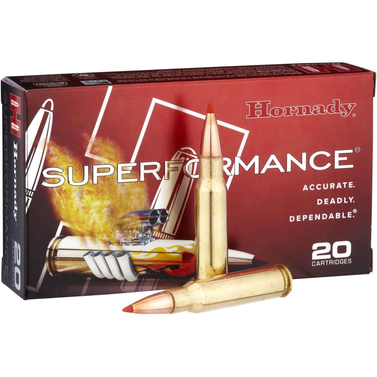 Hornady .308 Win. Superformance SST 9,7g/150grs., 20 Stück