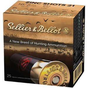 Sellier & Bellot 16/70 Zink 3,5mm 21g, 25 Stück