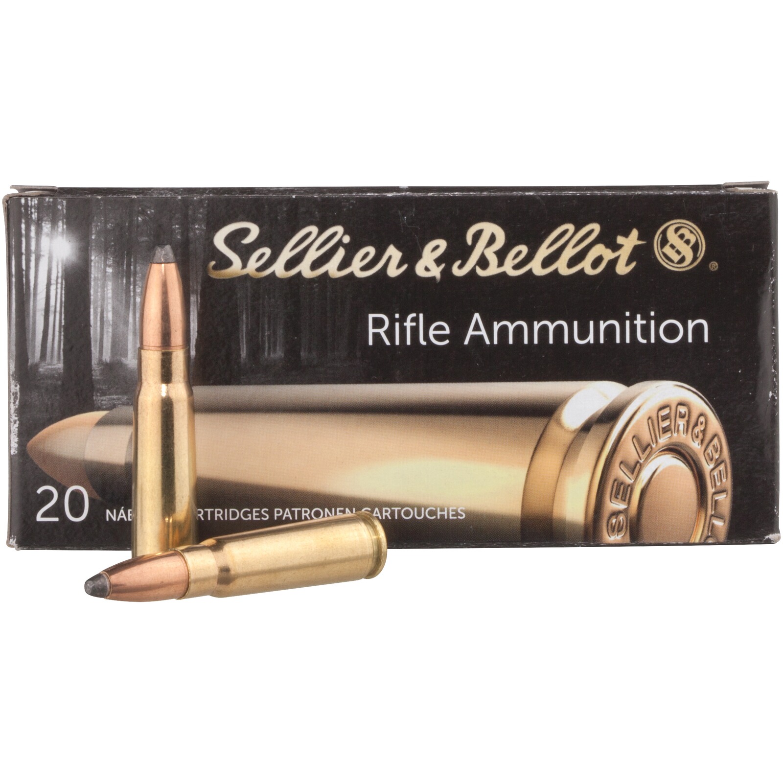 Sellier & Bellot 7,62x39 SP 124 grs., 20 Stück