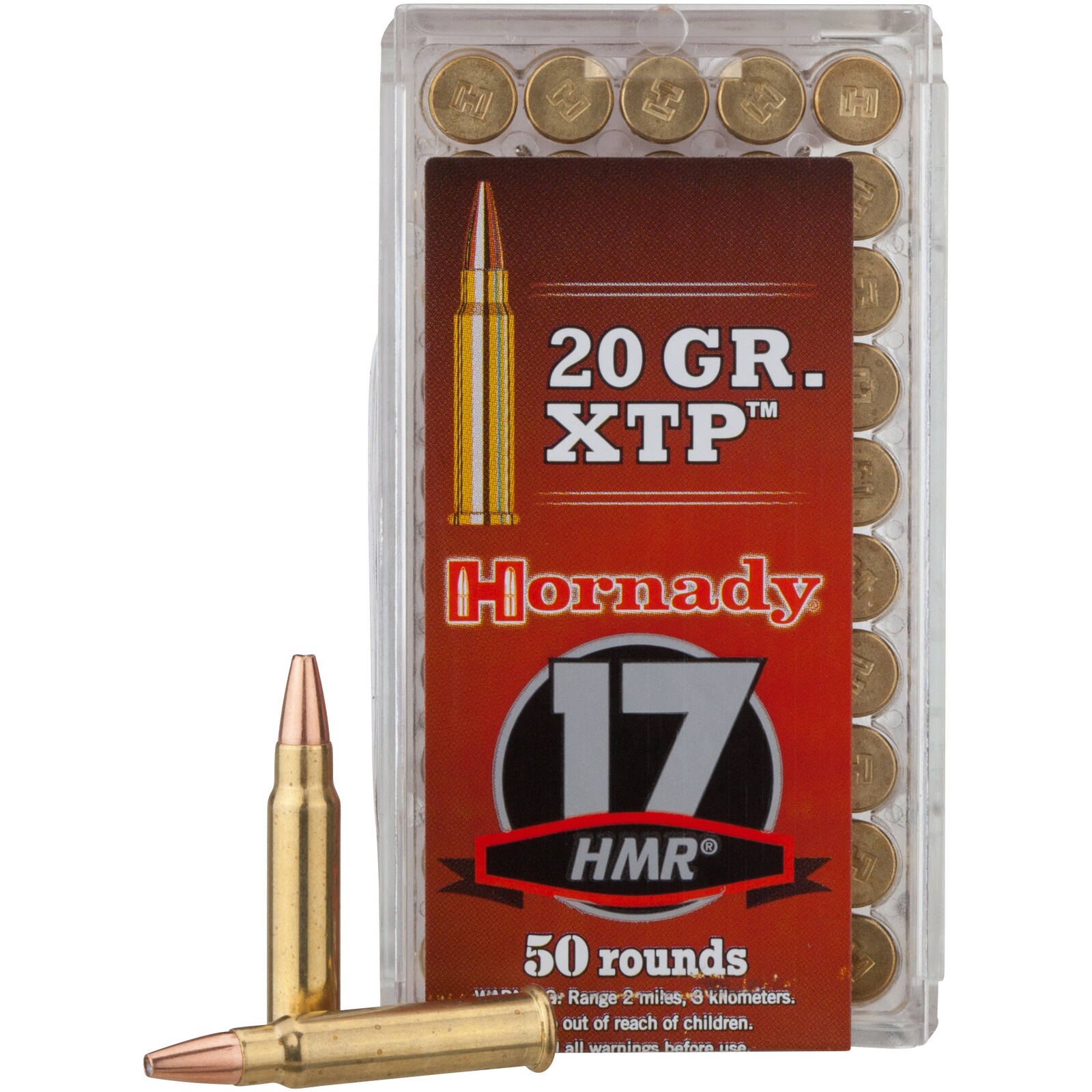 Hornady .17 HMR Varmint Express XTP 1,3g/20grs., 50 Stück