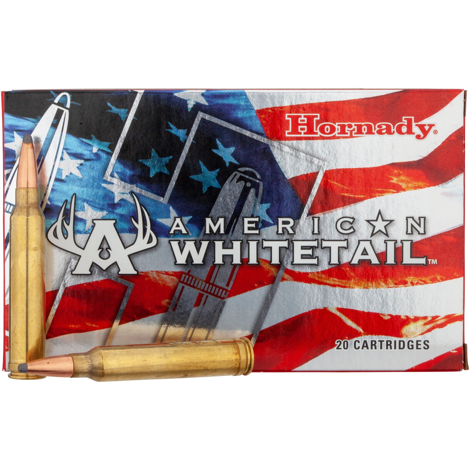 Hornady .300 Win. Mag. American Whitetail Interlock SP 9,7g/150grs., 20 Stück