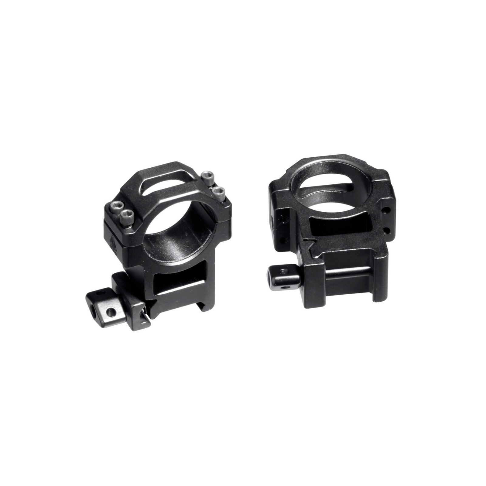 UTG Max Strength Ringe, Medium Profile mit Knebelschraube, Ø 30 mm, Bauhöhe 15 mm