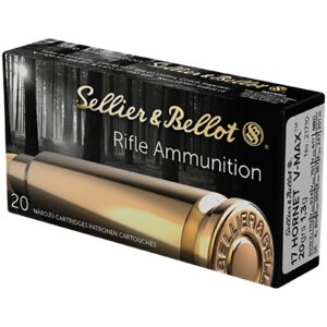 Sellier & Bellot .17 Hornet V-Max 1,3g/20grs., 20 Stück