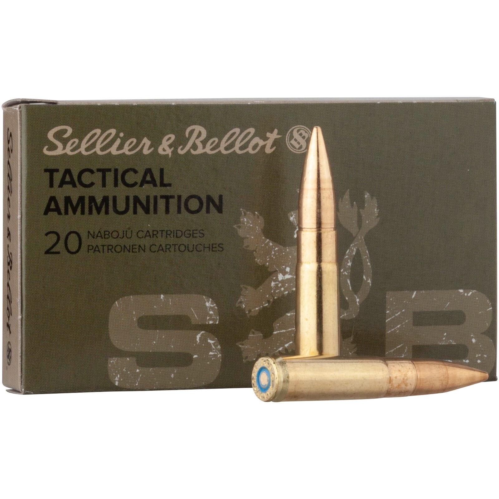 Sellier & Bellot .300 AAC Blackout Subsonic FMJ 13,0g/200grs., 20 Stück