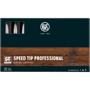 RWS .338 Lapua Mag. Speed Tip Professional 16,2g/250grs., 20 Stück