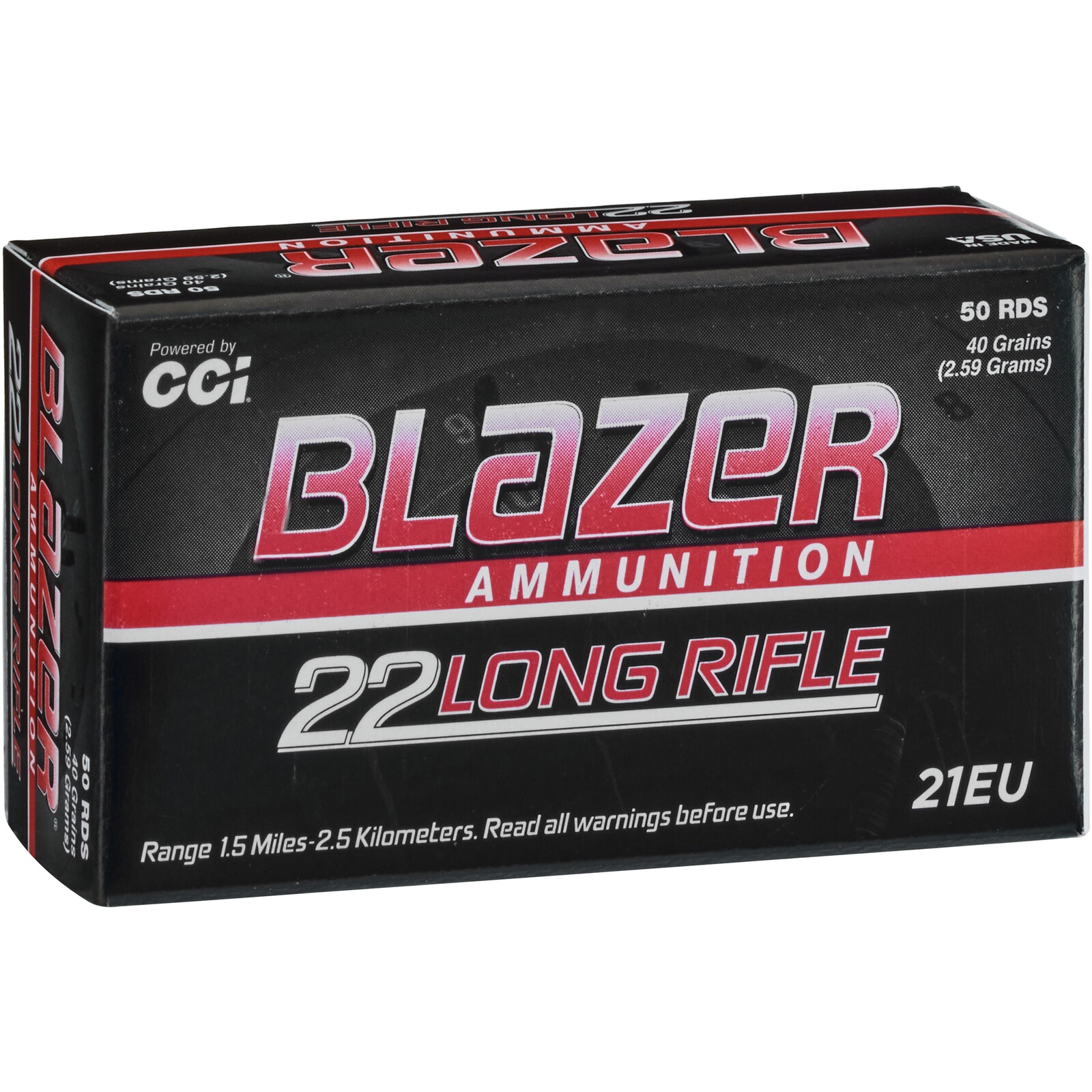 CCI .22 lfb. LRN HV 2,6g/40grs. 500St., 500 Stück