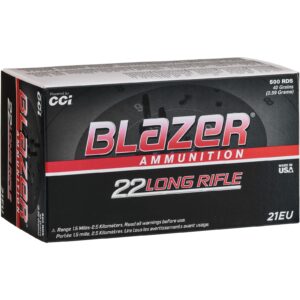 CCI .22 lfb. LRN HV 2,6g/40grs. 500St., 500 Stück