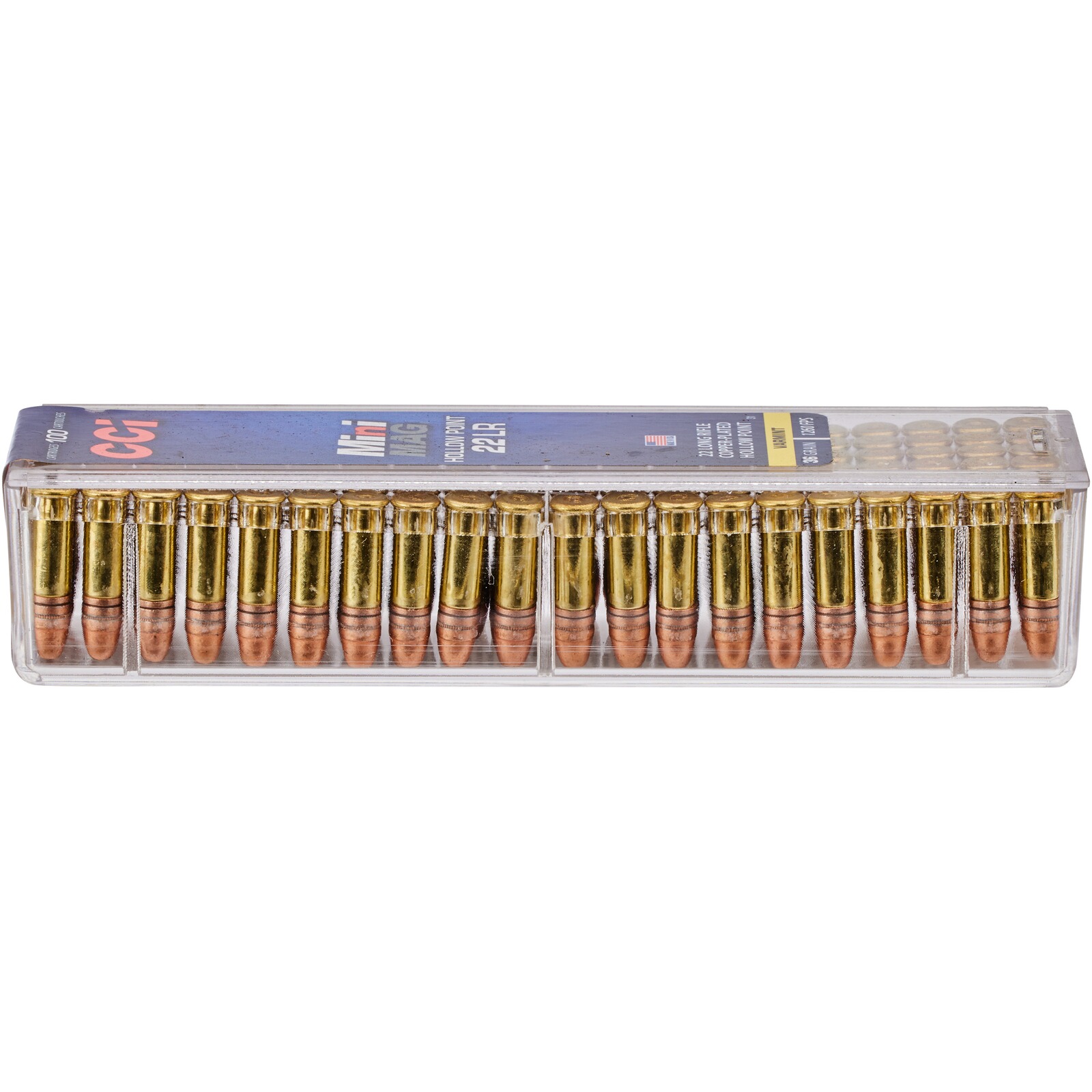 CCI .22 lfb. Mini Mag CPHP HV 2,3g/36grs.