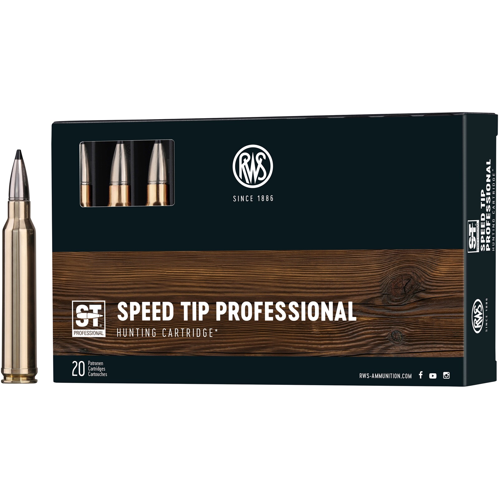 RWS .300 Win. Mag. Speed Tip Professional 10,7g/165grs., 20 Stück