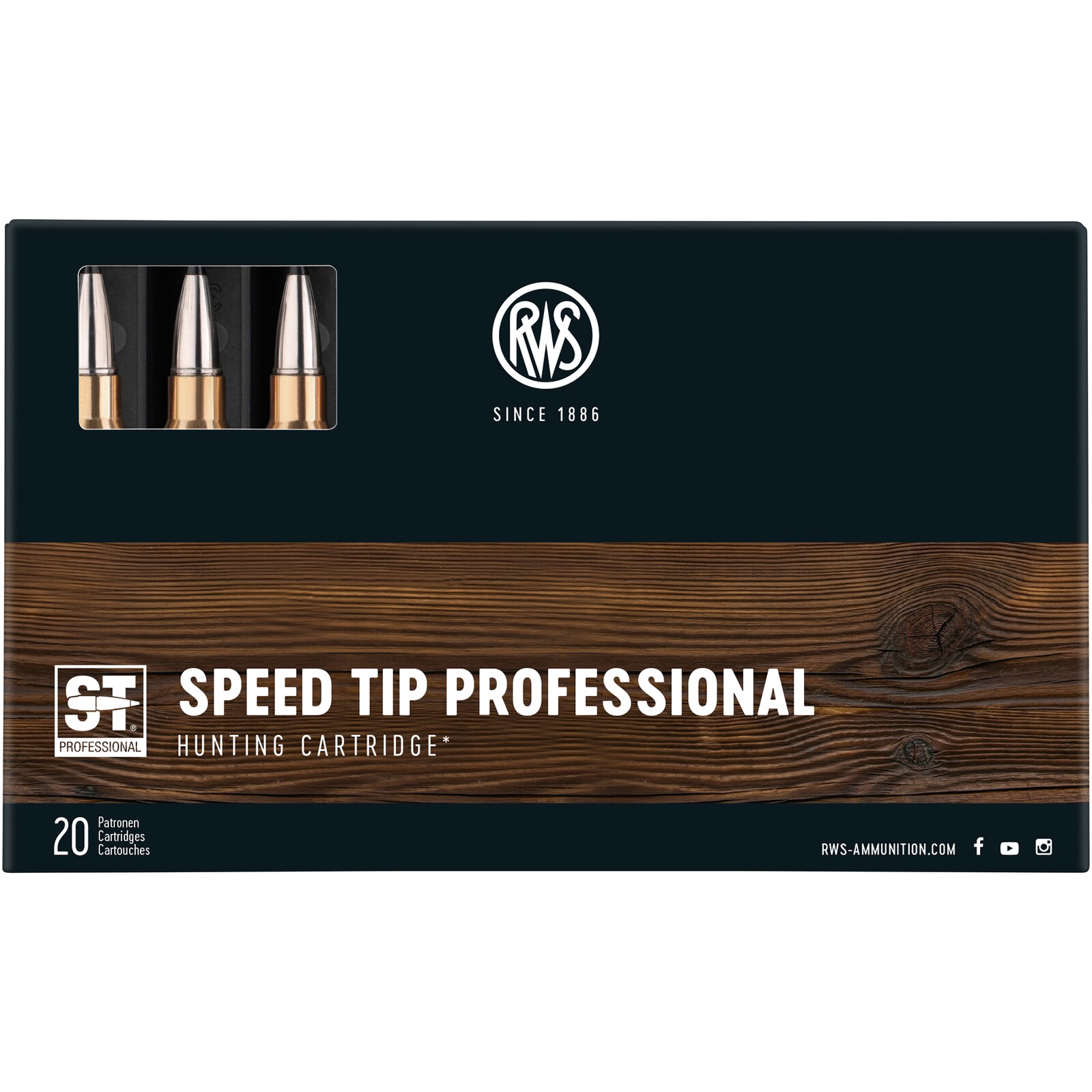 RWS .300 Win. Mag. Speed Tip Professional 10,7g/165grs., 20 Stück
