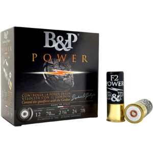 Baschieri & Pellagri 12/70 F2 Power 2,4mm 24g, 25 Stück