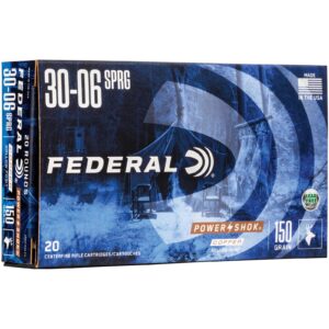 Federal Ammunition .30-06 Spr. Power Shok Copper HP 9,7g/150grs., 20 Stück