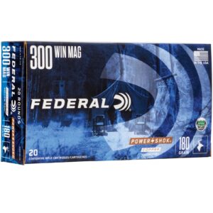 Federal Ammunition .300 Win. Mag. Power Shok Copper HP 11,7g/180grs., 20 Stück