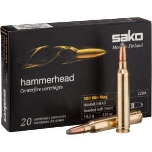 Sako .300 Win. Mag. Hammerhead SP 14,3g/220grs., 20 Stück