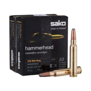 Sako .338 Win. Mag. Hammerhead SP 16,2g/250grs., 20 Stück
