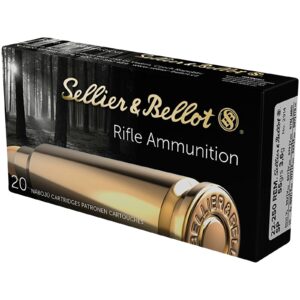 Sellier & Bellot .22-250 Rem. Teilmantel 3,6g/55grs., 20 Stück