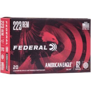 Federal Ammunition .223 Rem. American Eagle FMJ 62 grs., 20 Stück