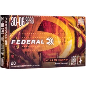 Federal Ammunition .30-06 Spr. Fusion 10,7g/165grs., 20 Stück