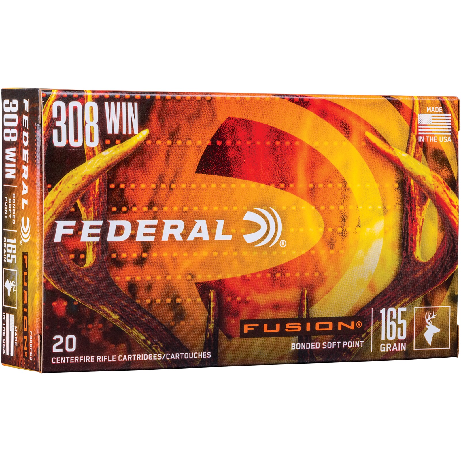 Federal Ammunition .308 Win. Fusion 10,7g/165grs., 20 Stück
