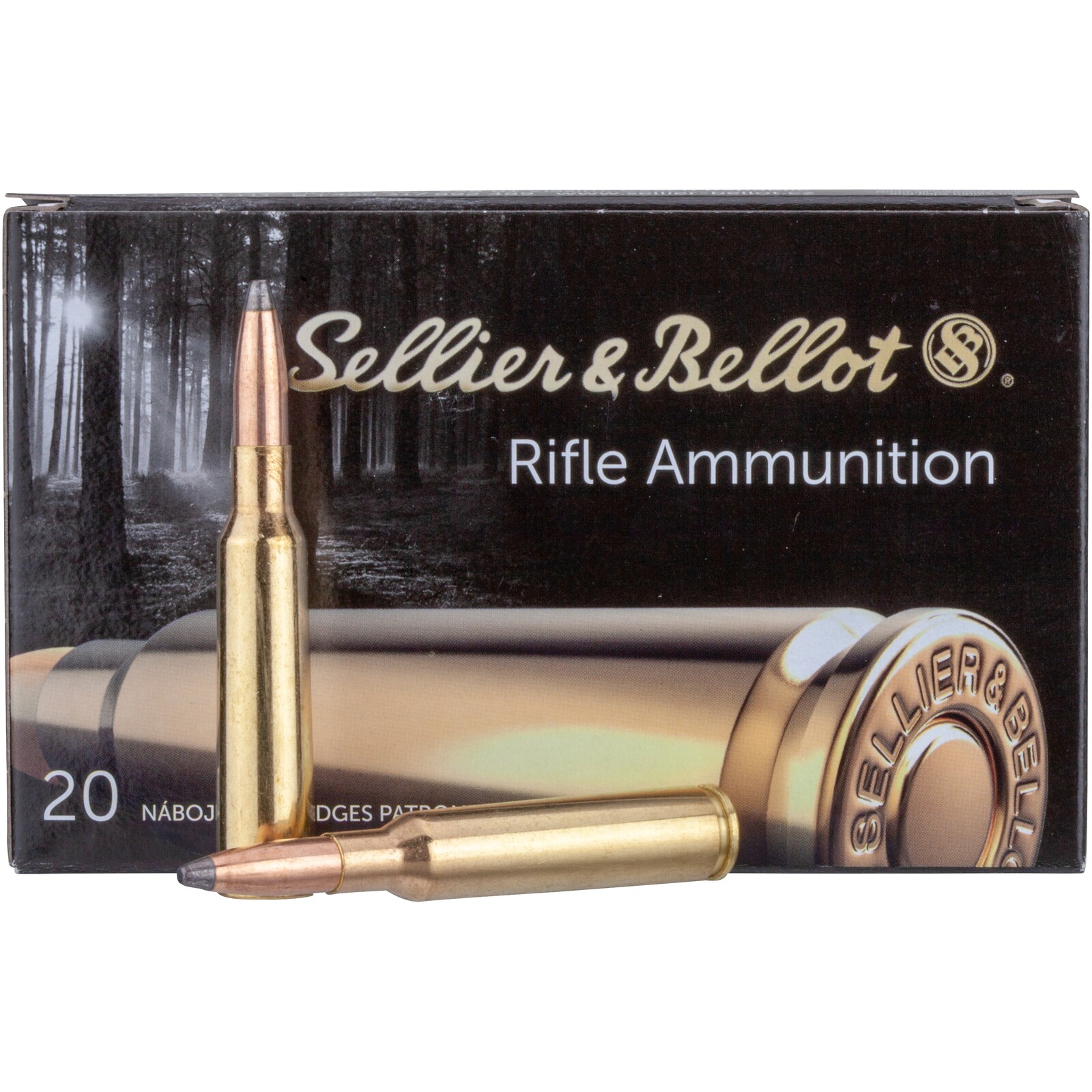 Sellier & Bellot 6,5x55 Teilmantel 10,1g/156grs., 20 Stück