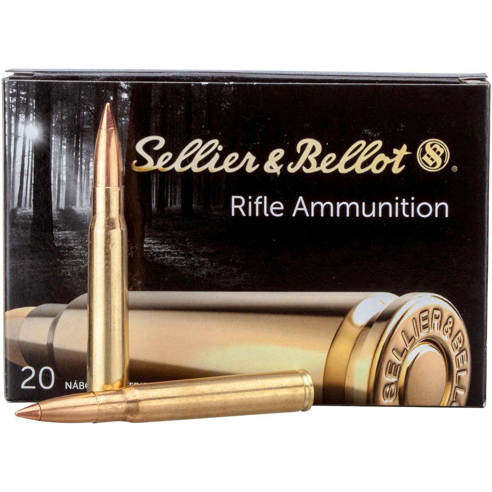 Sellier & Bellot 8x64 S HPC 12,7g/196grs., 20 Stück