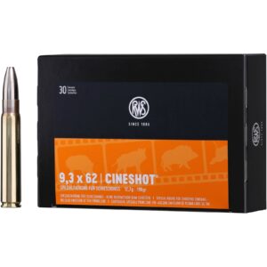 RWS 9,3x62 Cineshot 12,7g/196grs. 30 Stück