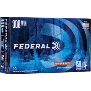 Federal Ammunition .308 Win. Power Shok Tlm 9,7g/150grs., 20 Stück