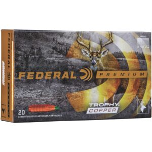 Federal Ammunition .270 Win. Premium Trophy Copper bleifrei 8,4g/130grs., 20 Stück
