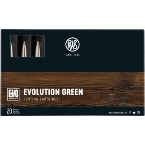 RWS 6,5x57 R Evolution Green 6,0g/93grs., 20 Stück