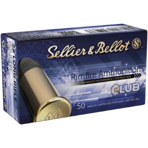 Sellier & Bellot .22 lfb. CLUB Standard Velocity 2,6g/40grs., 50 Stück