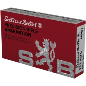 Sellier & Bellot .223 Rem. OTM HPBT 4,5g/69grs., 20 Stück