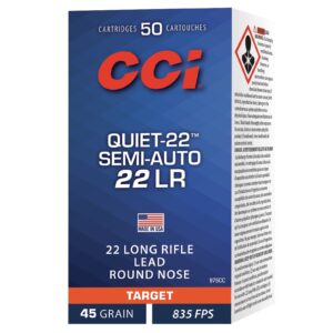 CCI .22 lfb. Quiet Semi Auto LRN 2,9g/45grs., 50 Stück