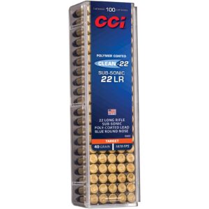 CCI .22 lfb. Clean Sub blue LRN 2,6g/40grs., 100 Stück