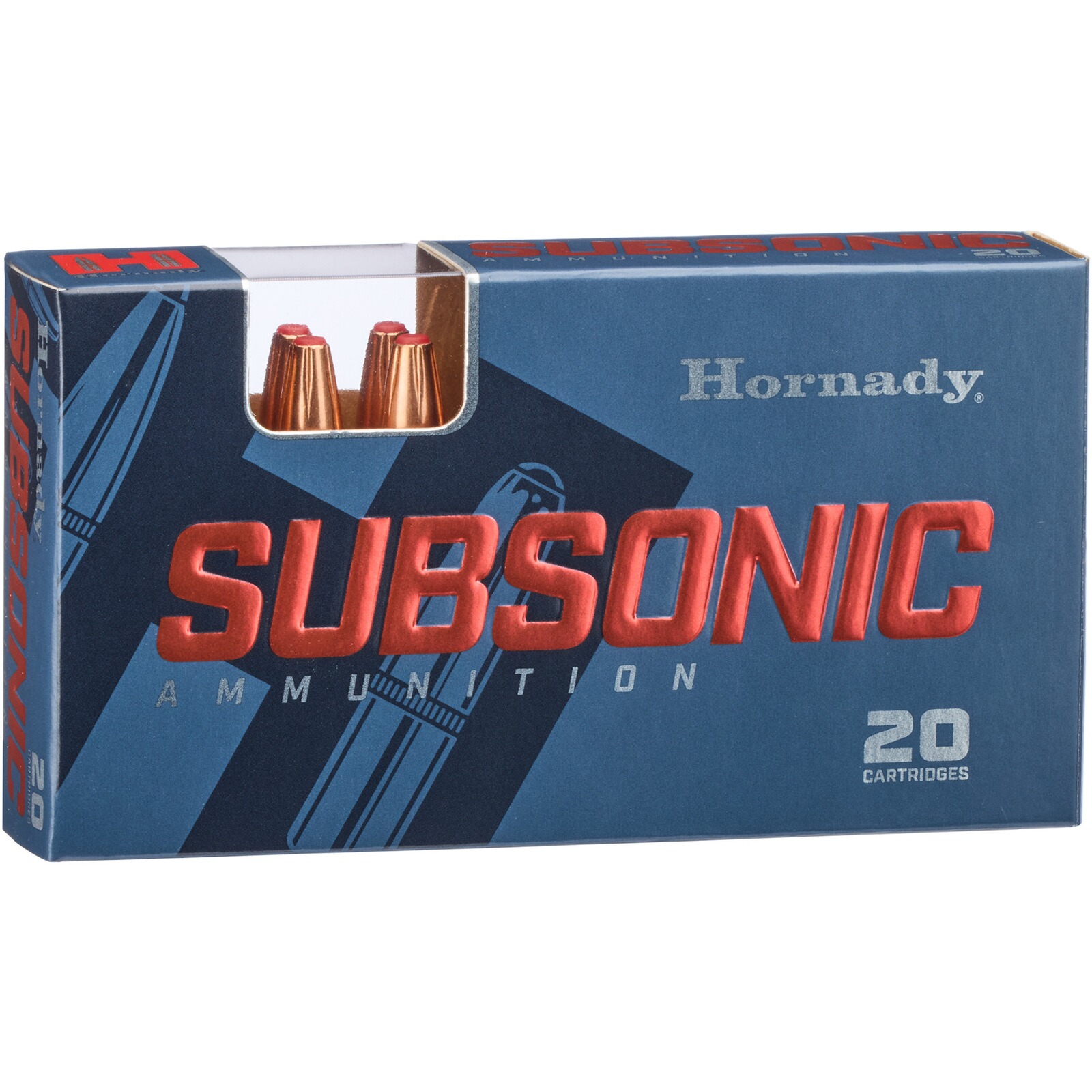 Hornady .300 AAC Blackout Subsonic SUB-X 12,3g/190grs., 20 Stück