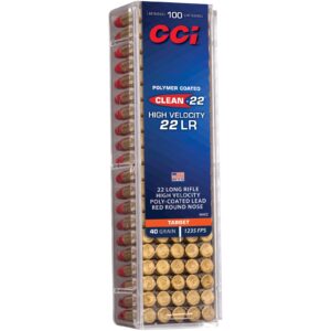 CCI .22 lfb. Clean HV red LRN 2,6g/40grs., 100 Stück