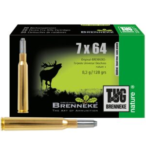 Brenneke 7x64 TUG nature+ 8,3g/128grs., 20 Stück
