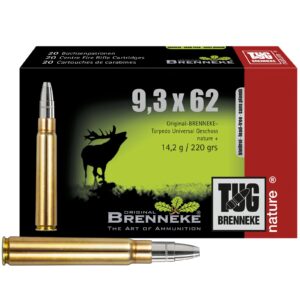 Brenneke 9,3x62 TUG Nature+ 14,2g/220grs., 20 Stück