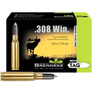 Brenneke .308 Win. TAG bleifrei 10,0g/155grs., 20 Stück