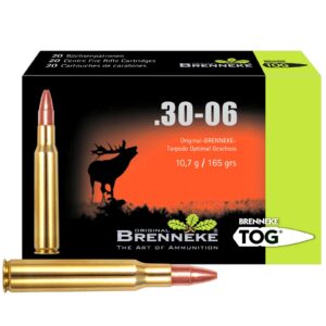 Brenneke .30-06 Spr. TOG 10,7g/165grs., 20 Stück