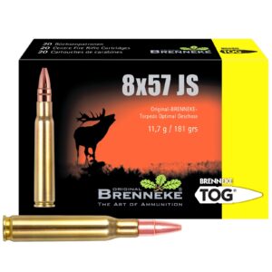 Brenneke 8x57 IS TOG 11,7g/181grs., 20 Stück